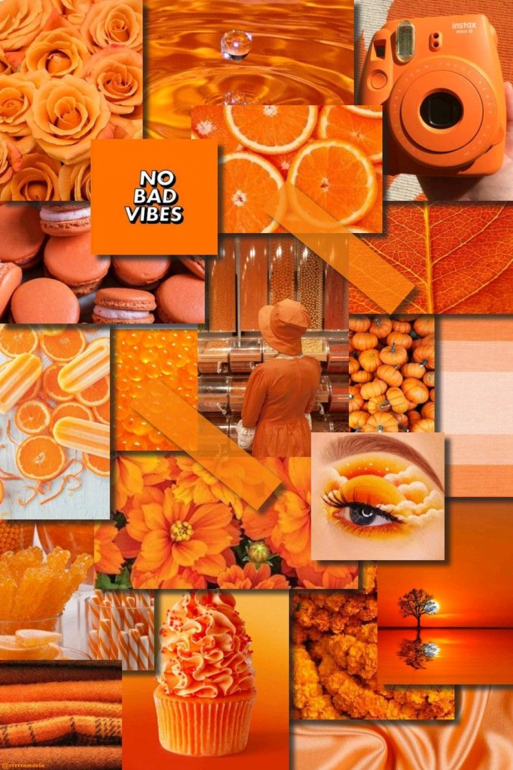 Cute Wallpaper B Orange   Orange wallpaper, Orange aesthetic