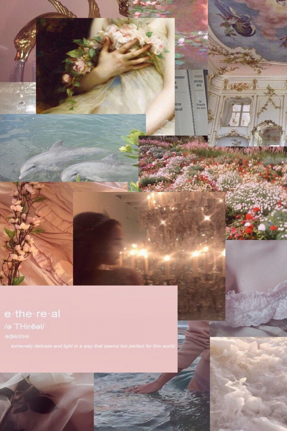 Ethereal aesthetic wallpapers collage  Ethereal aesthetic