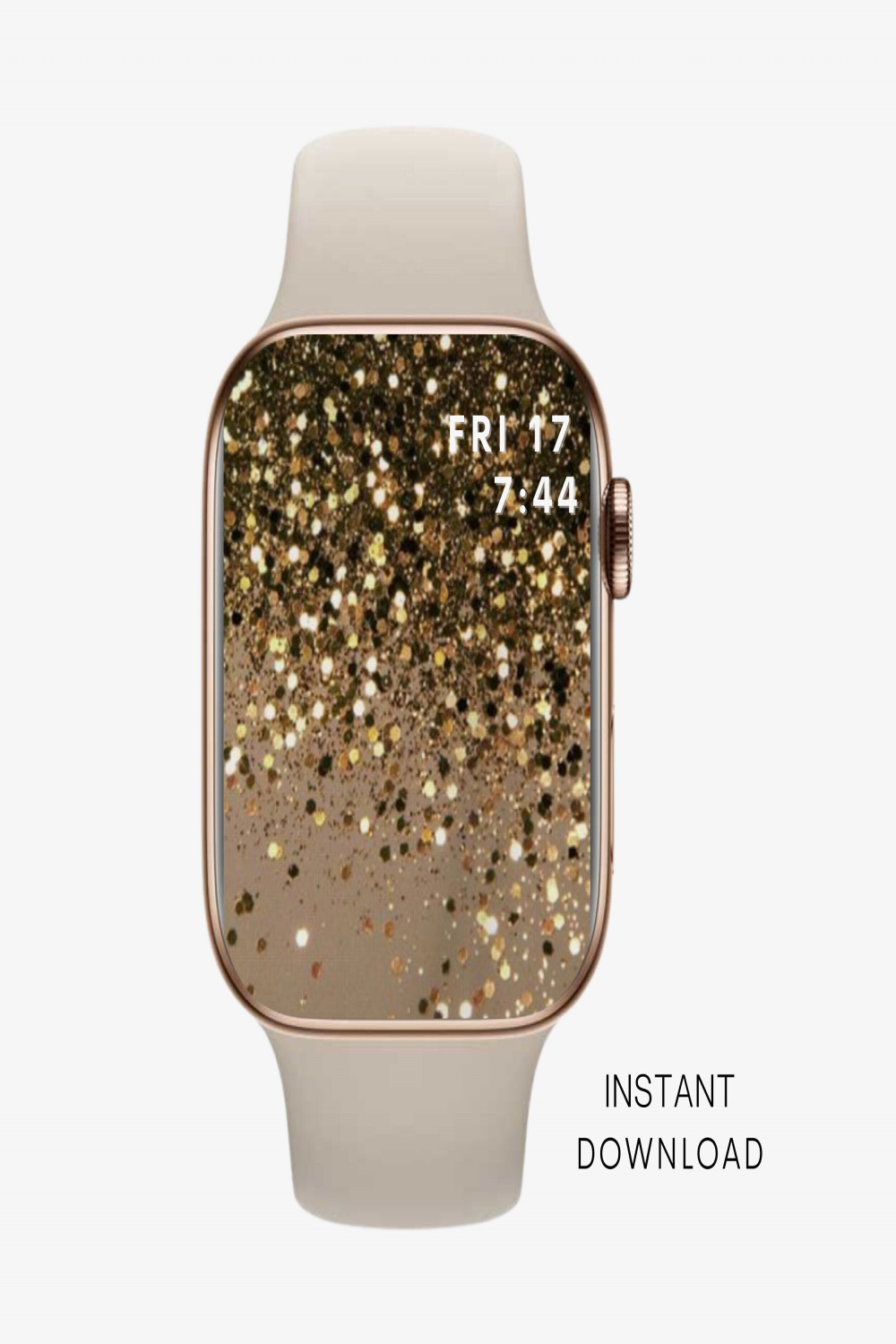 Glitter Apple Watch Wallpaper Apple Watch Wallpaper Uhr - Etsy