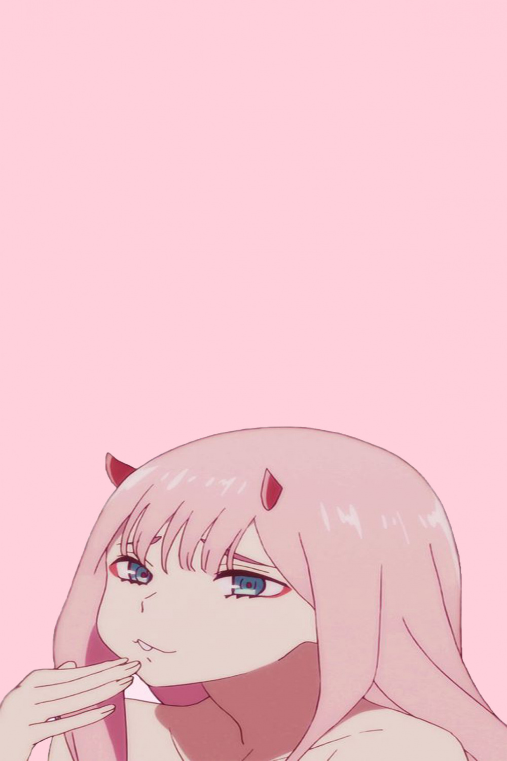 matching wallpaper for zero two and hiro (iPhone X & Above) : r