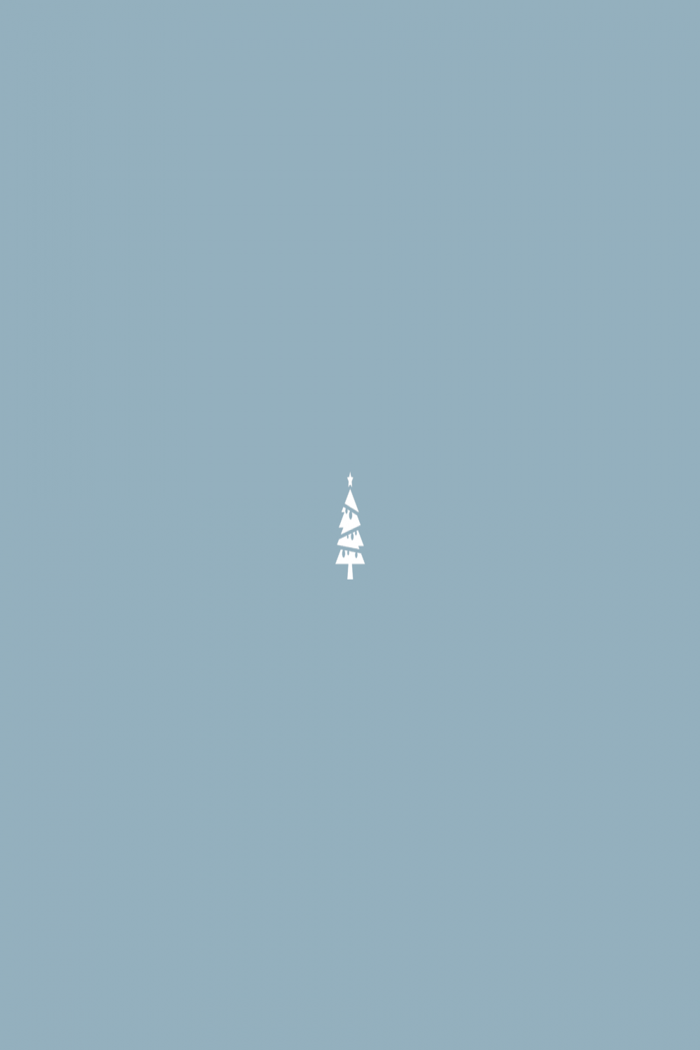 Minimalist Christmas tree wallpaper [x]  Christmas