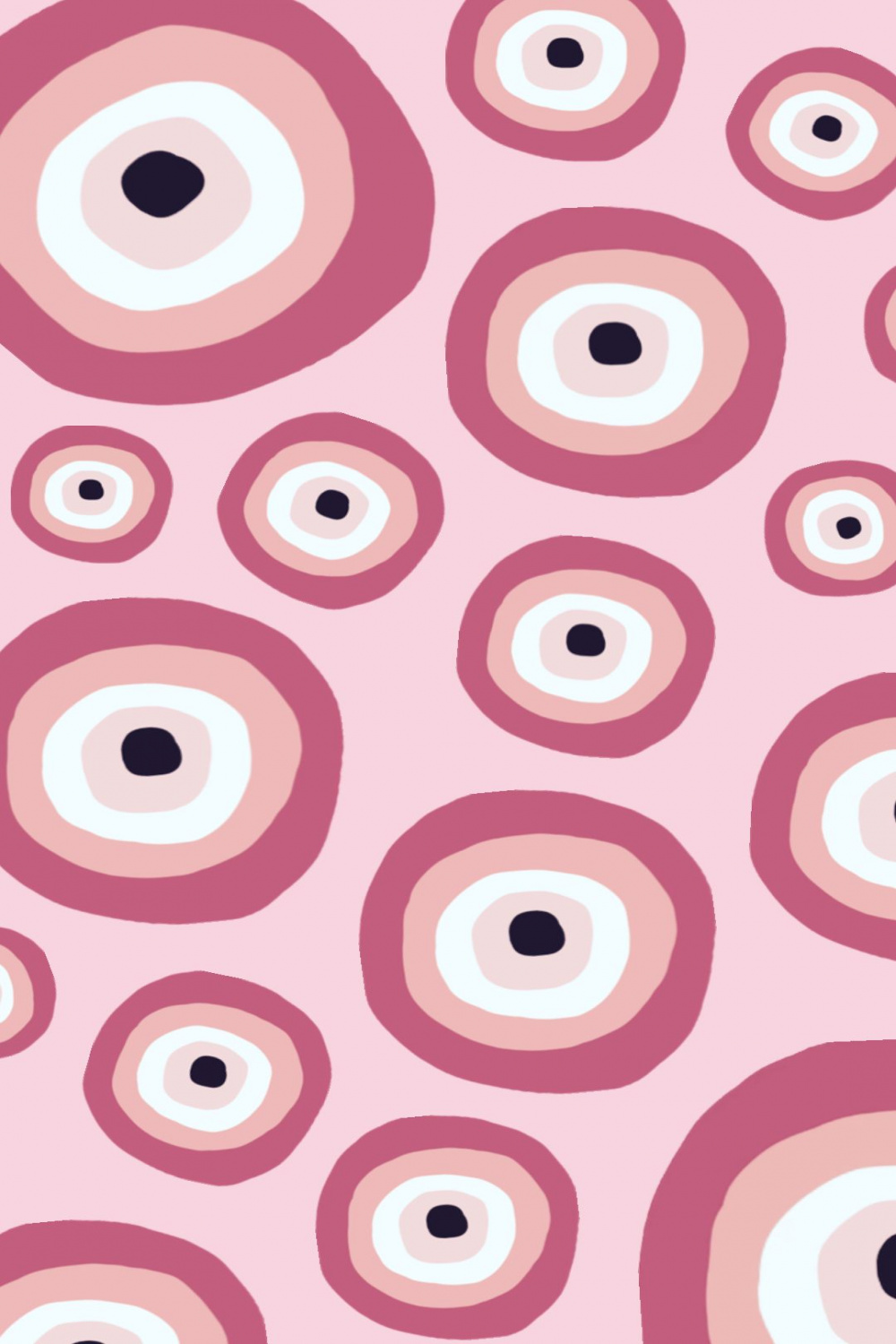 Pink evil eye iphone wallpaper 🧿  Heart iphone wallpaper