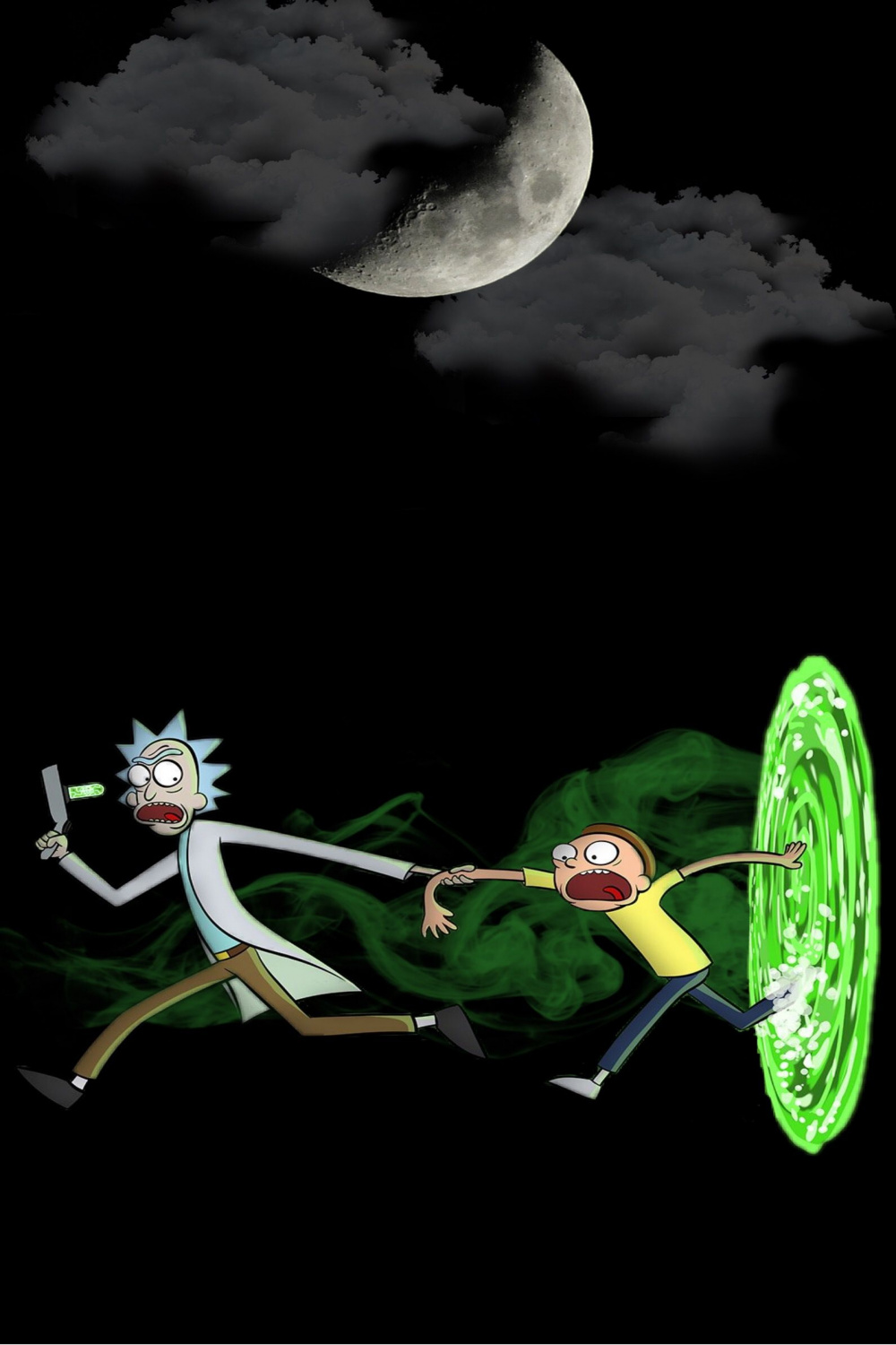 Rick and Morty ❤️  Rick and morty, Apple watch faces, Wallpaper