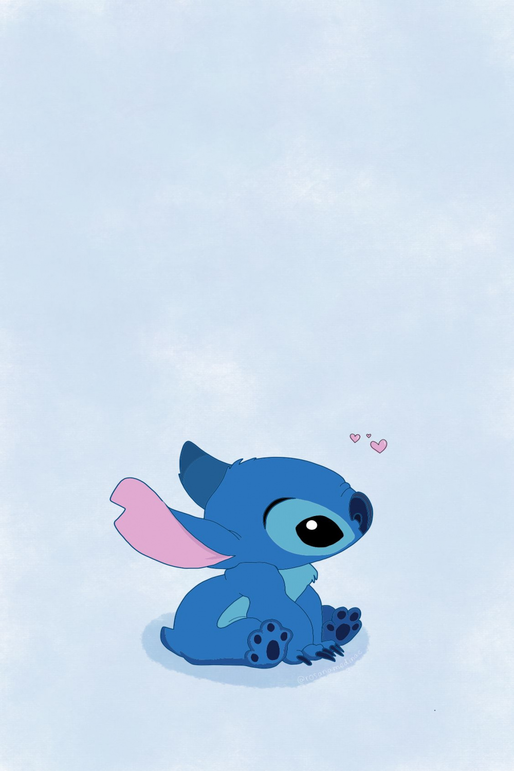 Stitch💙  Cute cartoon wallpapers, Cute blue wallpaper, Lilo and