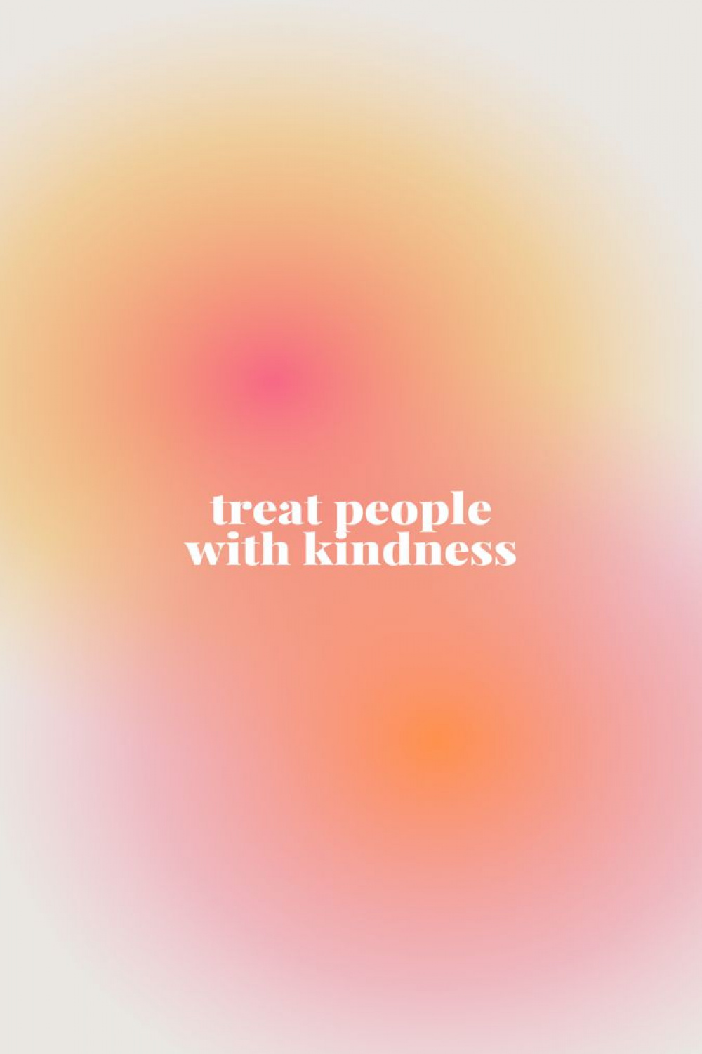 treat people with kindness 🤍  Aura quotes, Spiritual wallpaper