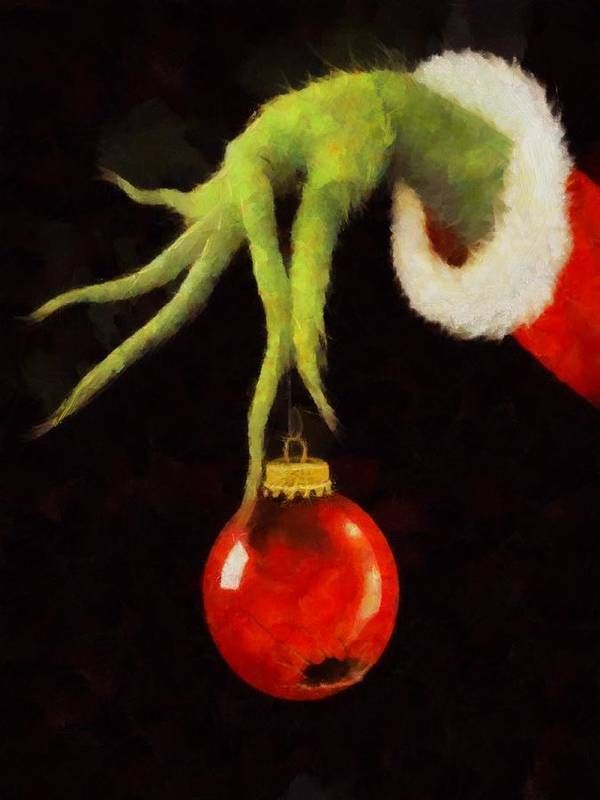 Christmas Lockscreen Grinch Cartoon