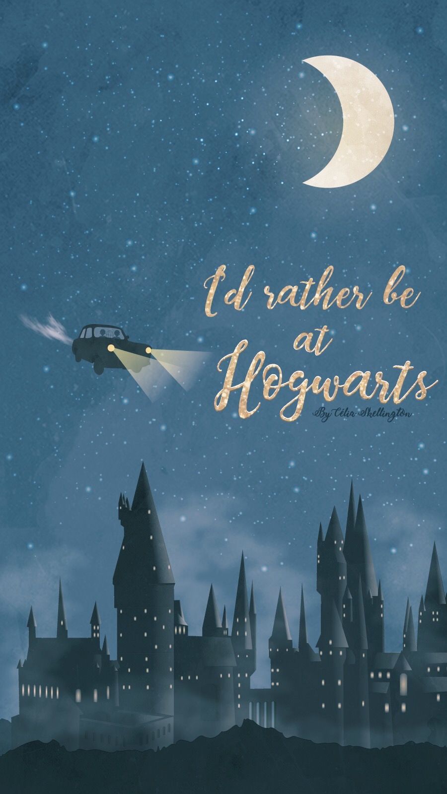 Christmas Lockscreen Harry Potter