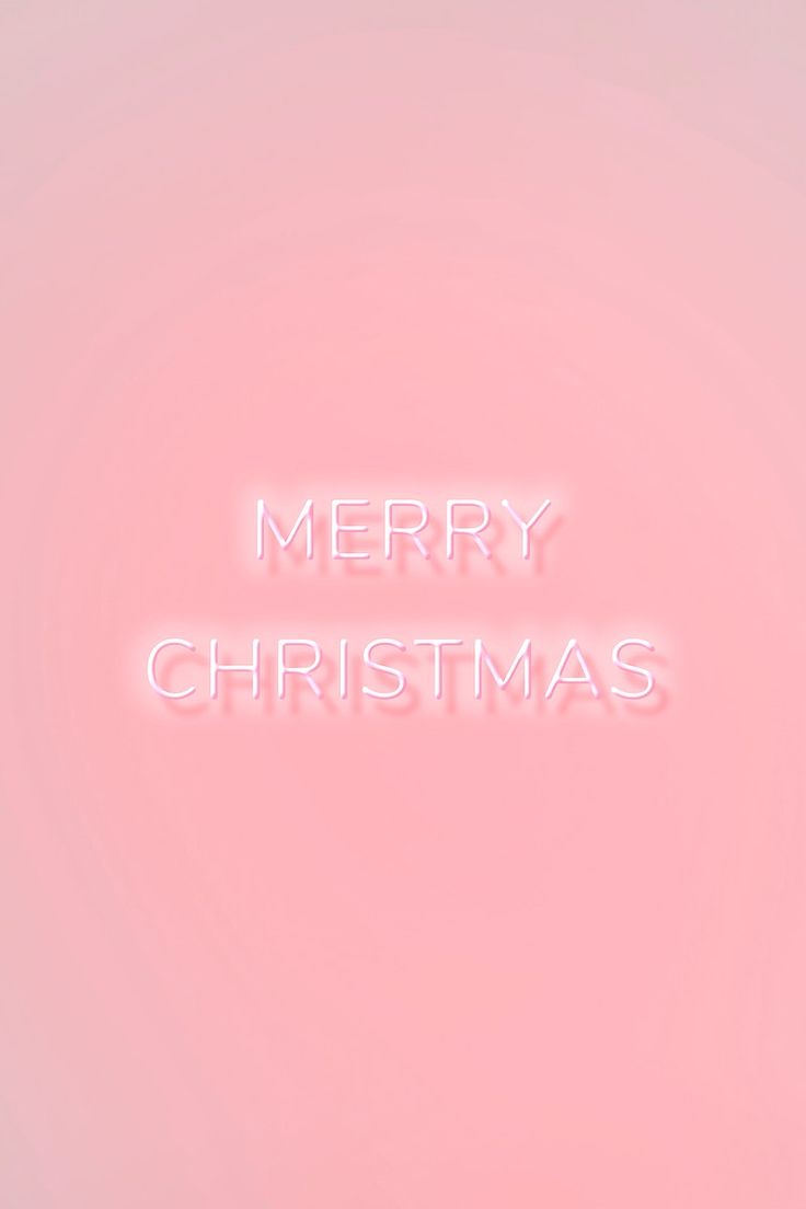 Christmas Lockscreen Iphone Pink