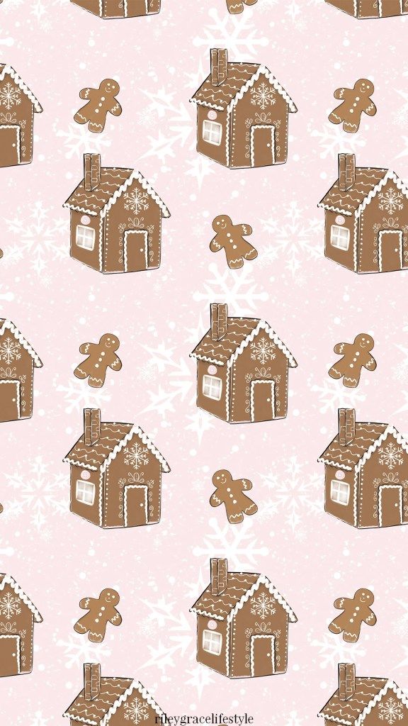 Christmas Pink Wallpaper Sanrio