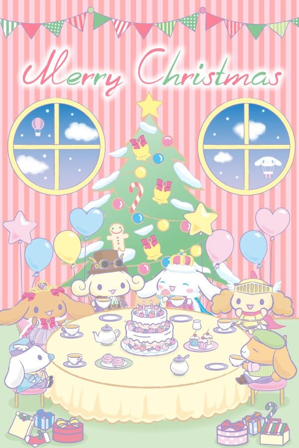 Christmas Sanrio Wallpaper 3D