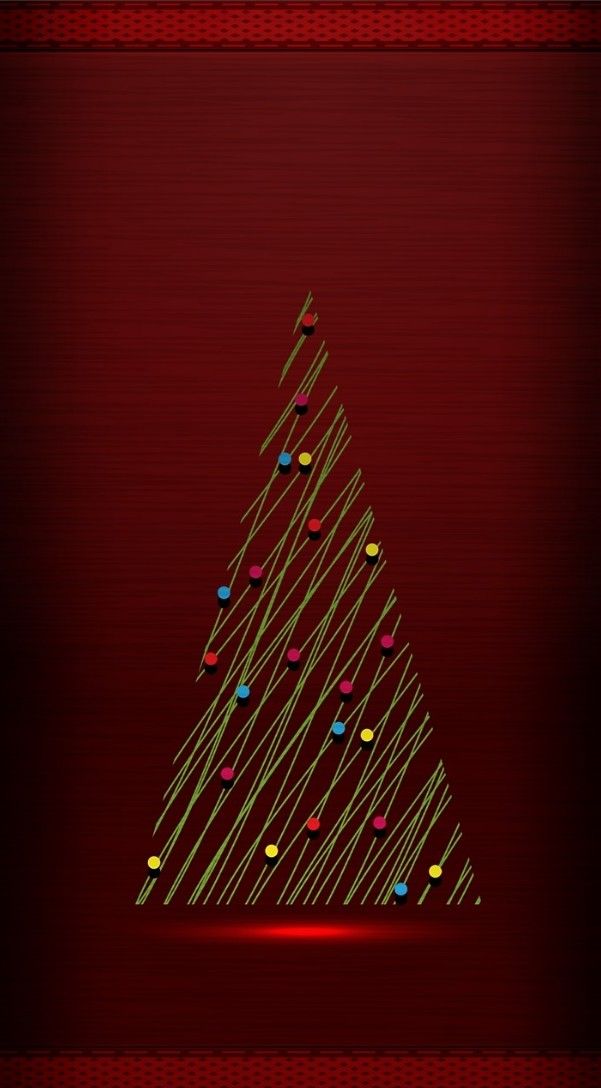 Christmas Tree Wallpaper Art