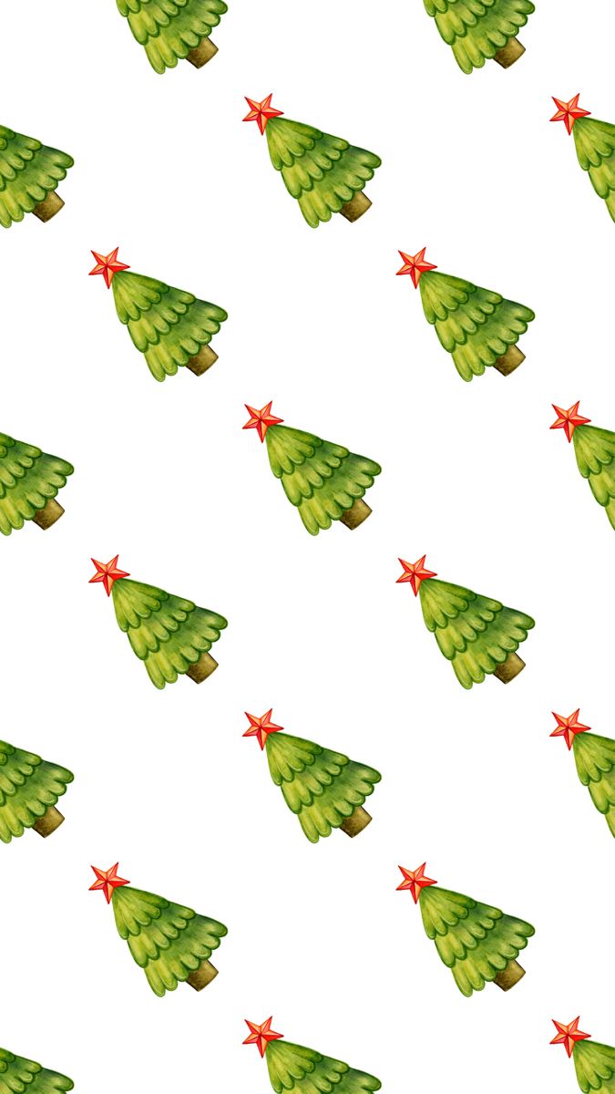 Christmas Tree Wallpaper Bows