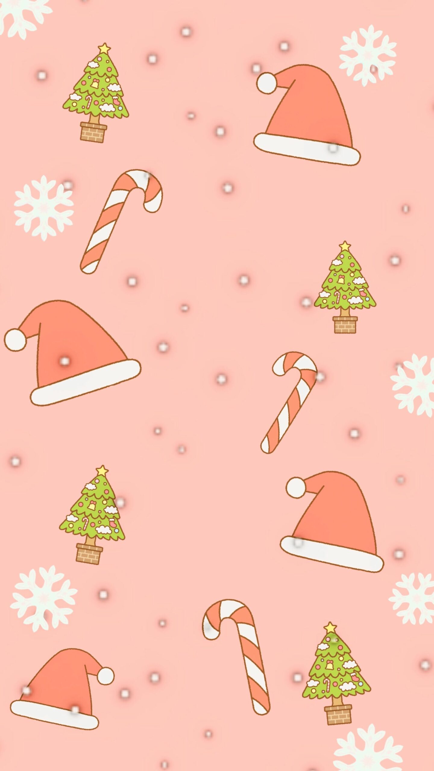 Christmas Tree Wallpaper Cartoon