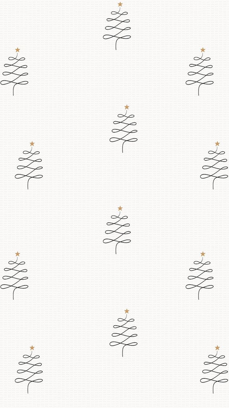 Christmas Tree Wallpaper Pattern