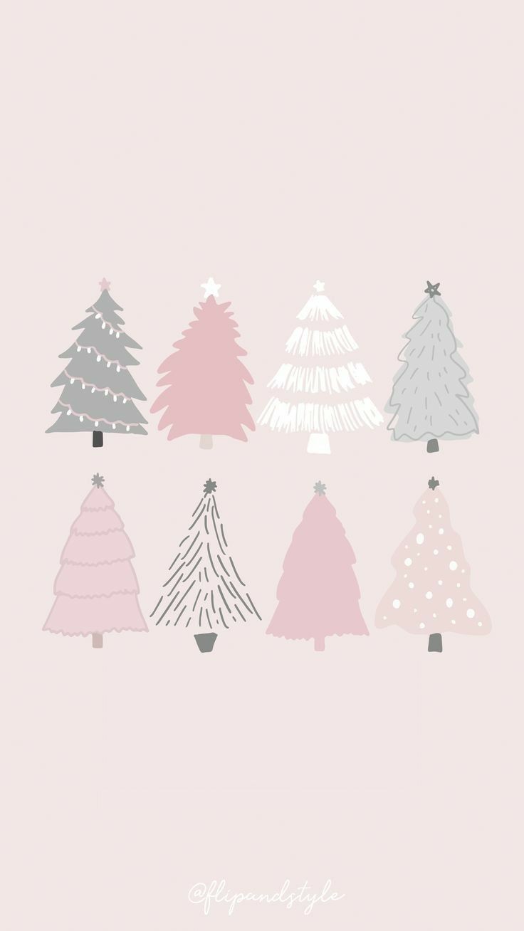 Christmas Wallpaper Aesthetic Pink