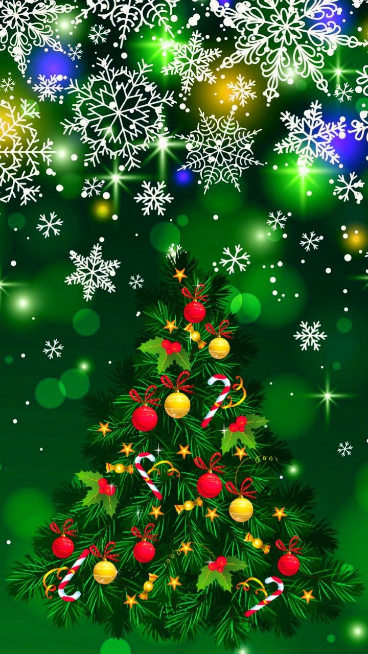 Christmas Wallpaper Christmas Tree