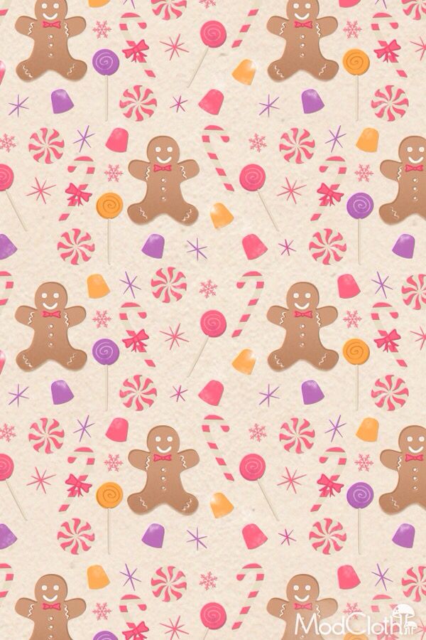 Christmas Wallpaper Gingerbread Ipad