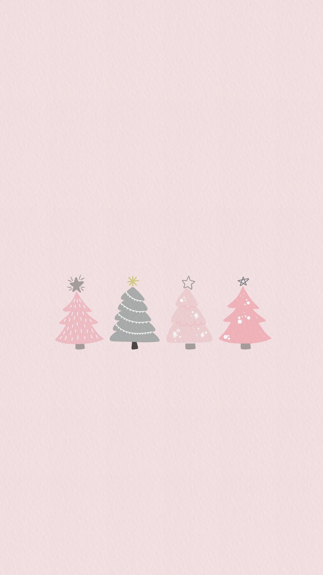 Christmas Wallpaper Pink Aesthetic