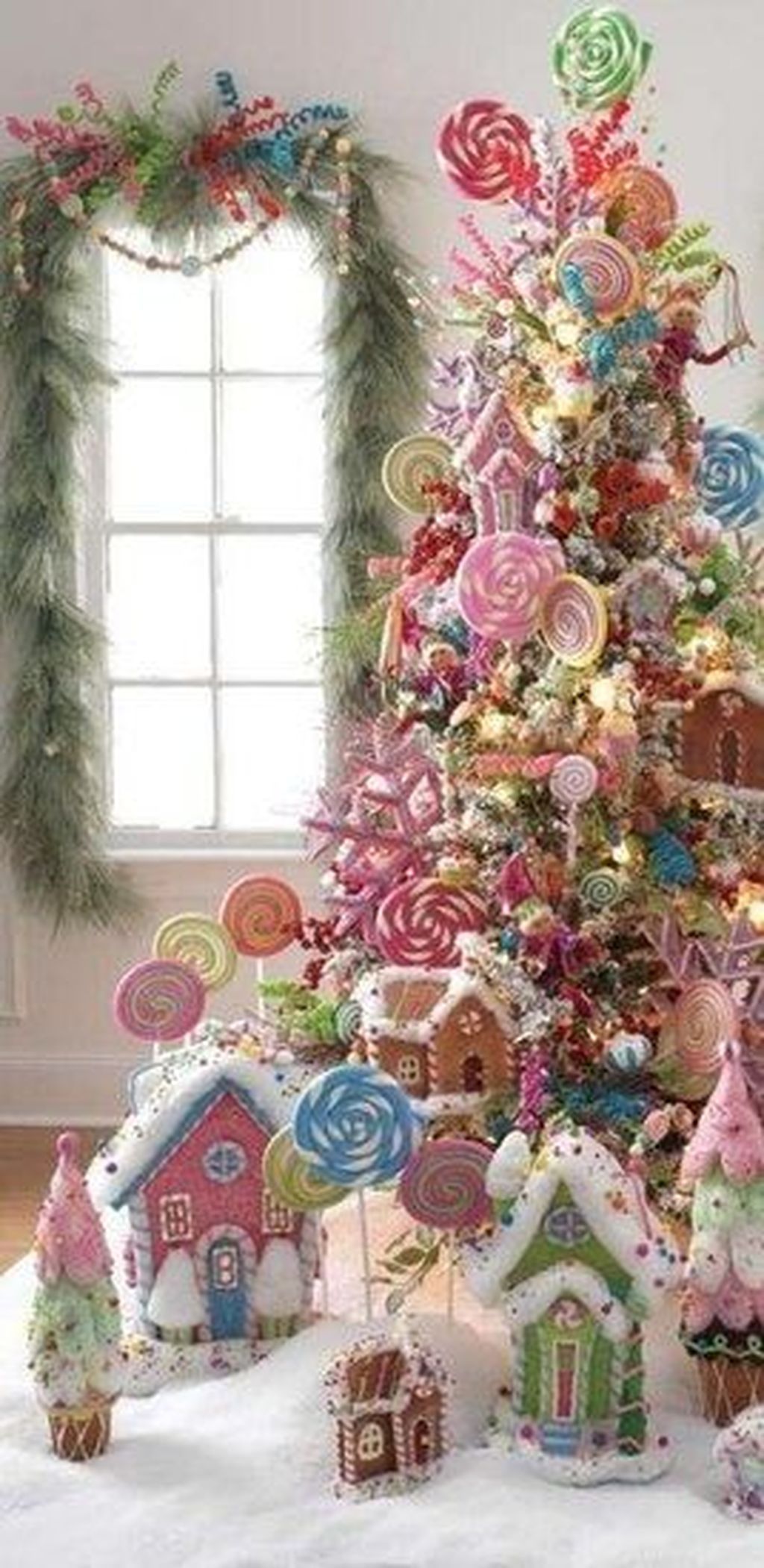 Gingerbread Christmas Tree Wallpaper