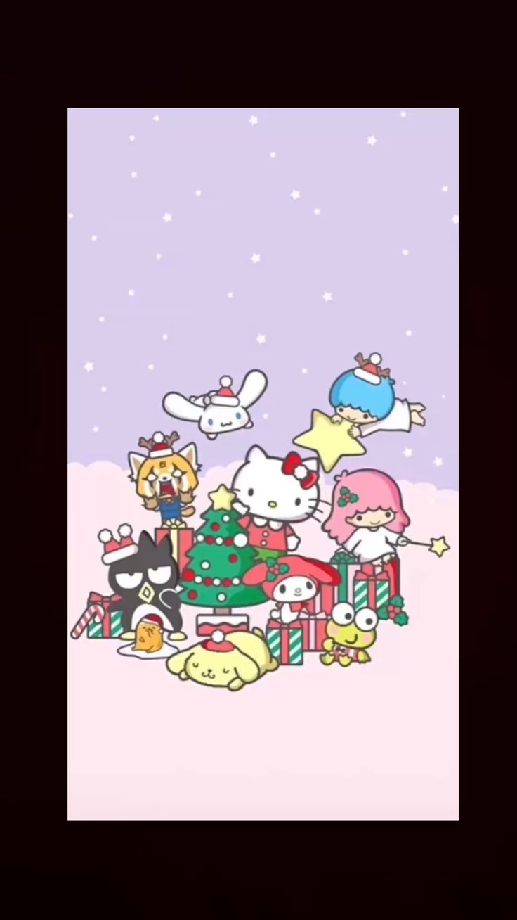 Ipad Sanrio Christmas Wallpaper