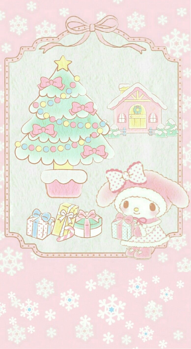 Merry Christmas Wallpaper Sanrio