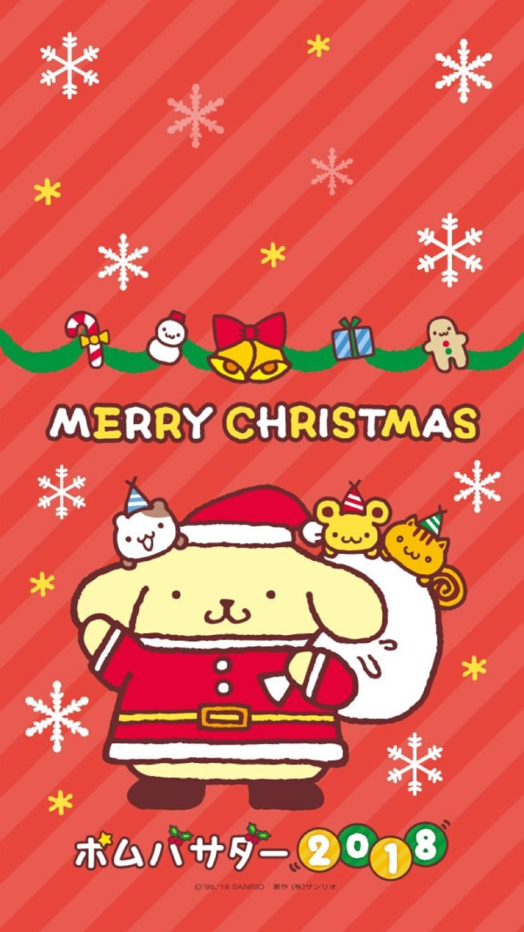 Sanrio Christmas Wallpaper Kuromi