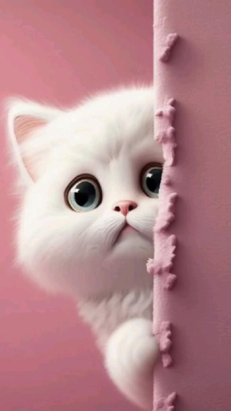 20 Cute Cat Illustration Wallpaper Iphone